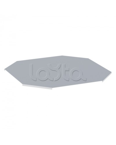 Крышка на ответвитель крестообразный лестничный усиленная 600 мм HDZ EKF (kxltp600-2-HDZ) в Сергиевом Посаде Аксессуары для лотков Pintop.ru