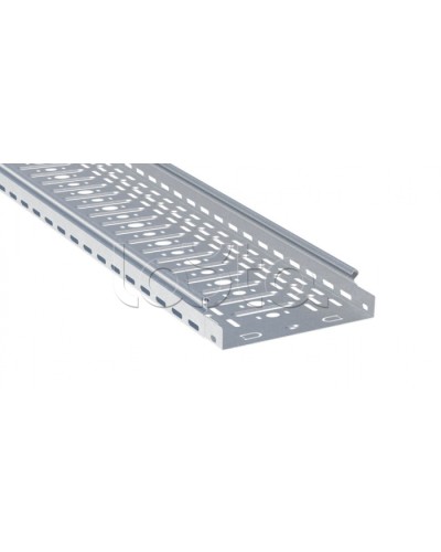 Лоток перфорированный 35х100х3000-0,7 мм EKF (L3510001) в Сергиевом Посаде Кабельные лотки Pintop.ru