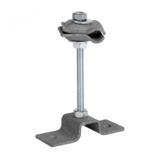 Держатель проводника на гор. и верт. пов., L=80мм, Ni EKF PROxima (lp-35080-ni)