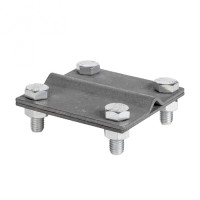 Зажим универсальный полоса 40 - прут 10 (пластина 70*70мм) Ni EKF PROxima (lp-55922-ni)