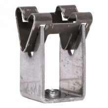 Держатель токоотвода металлический 35мм, L=20мм, Ni/Ni EKF PROxima (lp-d2115-20-ni)