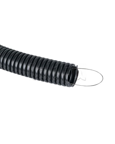 Труба гофр. негорючая безгалогеновая FRHF с протяжкой d32 мм (50 м) черная EKF-Plast (FRHF-32) в Сергиевом Посаде Труба гофрированная Pintop.ru