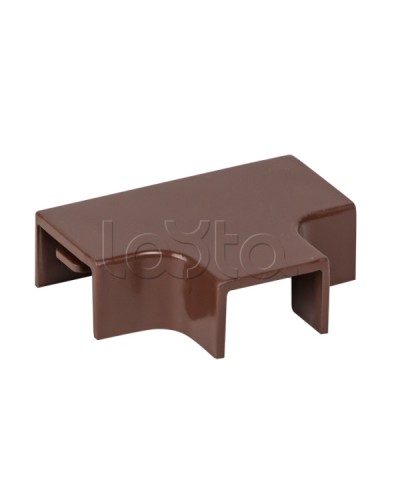 Угол T-образный (15х10) (4 шт) темное дерево EKF-Plast (tchd-15-10x4) в Сергиевом Посаде Аксессуары для кабель-канала Pintop.ru