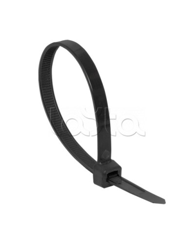 Хомут нейлоновый черный (2,5х200) (100шт.) EKF Basic (plc-cb-2.5x200) в Сергиевом Посаде Стяжки-хомуты Pintop.ru