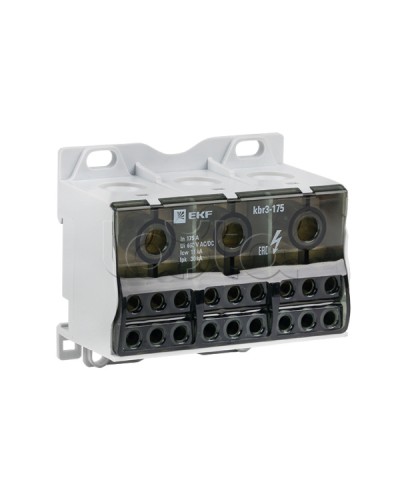 Блок распределительный КБР тройной 175A EKF PROxima (kbr3-175) в Сергиевом Посаде Боксы для автоматов Pintop.ru