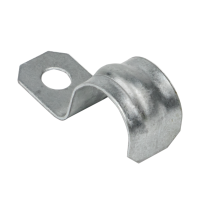 Скоба металлическая однолапковая d16-17 мм (10 шт) EKF PROxima (sm-1-16-17-r)