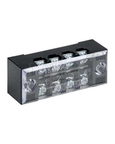 Терминал клеммный TB-1504 до 1,5 мм2 15A 4 клеммные пары EKF PROxima (tb-1504) в Сергиевом Посаде Клеммные колодки Pintop.ru