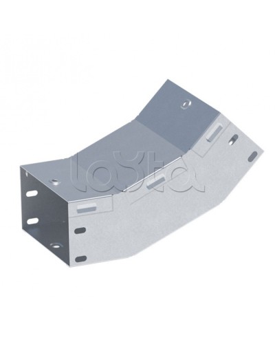 Угол 45 град. вертикальный внутренний 100x400-1,5 мм HDZ EKF (vi45100400-1,5-HDZ) в Сергиевом Посаде Аксессуары для лотков Pintop.ru