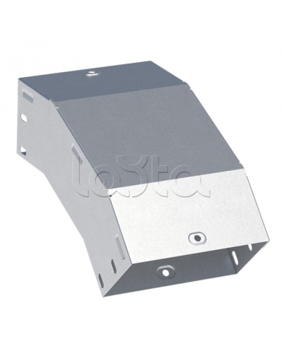 Угол 45 град. вертикальный внешний 50x100 мм HDZ EKF (vo4550100-HDZ) в Сергиевом Посаде Аксессуары для лотков Pintop.ru