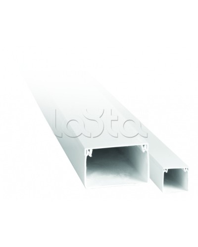 Канал кабельный (40х25) (32 м) белый EKF Basic (kk-40-25-basic) в Сергиевом Посаде Кабель-канал Pintop.ru