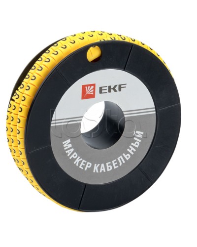 Маркер кабельный 6,0 мм2 0 (350 шт.) (ЕС-3) EKF PROxima (plc-KM-6-0) в Сергиевом Посаде Аксессуары для кабель-канала Pintop.ru