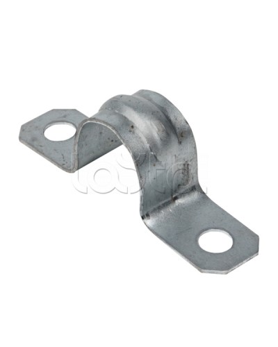 Скоба металлическая двухлапковая d16-17 мм (100 шт) EKF PROxima (sm-2-16-17) в Сергиевом Посаде Держатели, клипсы, скобы Pintop.ru