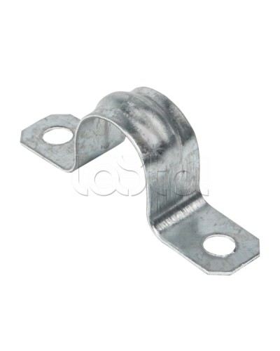 Скоба металлическая двухлапковая d19-20 мм (100 шт) EKF PROxima (sm-2-19-20) в Сергиевом Посаде Держатели, клипсы, скобы Pintop.ru