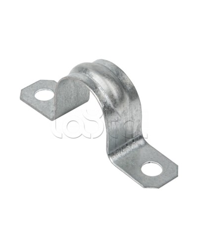 Скоба металлическая двухлапковая d21-22 мм (100 шт) EKF PROxima (sm-2-21-22) в Сергиевом Посаде Держатели, клипсы, скобы Pintop.ru