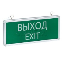 Светильник аварийно-эвакуационного освещения EXIT-101 односторонний LED EKF Basic (EXIT-SS-101-LED)