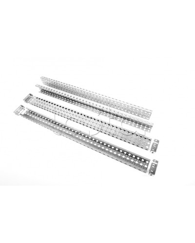 Шина монтажная 23х73 с держателем для шкафов EMS высота/ширина/глубина 500 мм Elbox EMS-RM-73.23.500 в Сергиевом Посаде Аксессуары для стоек и шкафов Pintop.ru