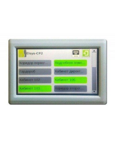 Клавиатура подсистемы охранной сигнализации СКУД Elsys Elsys-CP2 Black в Сергиевом Посаде Дополнительное оборудование для СКУД Pintop.ru