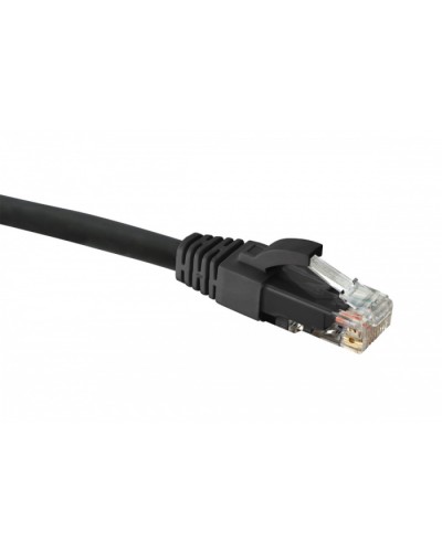 Коммутационный шнур категории 6 U/UTP, LSZH, 10 м, черный Eurolan (21D-U6-10BL) в Сергиевом Посаде Патчкорды (медные) Pintop.ru