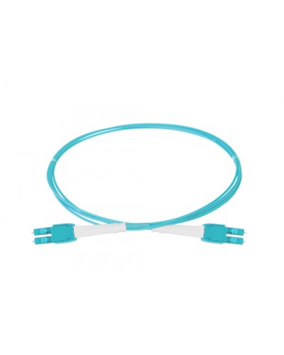 Оптический шнур HD, OM3, 2×50/125, дуплекс LC - дуплекс LC, UNIBOOT PUSH-PULL, 1 м Eurolan (41B-30-LC-LC-01) в Сергиевом Посаде Патч-корды и пигтейлы Pintop.ru