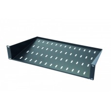 Полка консольная 2U, до 15 кг, глубина 400 мм Eurolan 60A-02-40-11BL