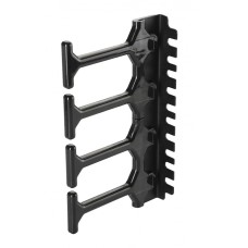 Вертикальный организатор Zero-U, 4U, с пластиковыми пальцами (2 шт) Eurolan (60A-18-04-16-09BL)