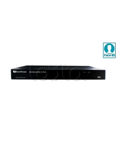 IP-видеорегистратор 8-ми канальный EverFocus IRONGUARD 8 PoE в Сергиевом Посаде IP Видеорегистраторы Pintop.ru