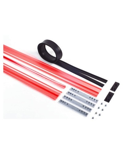 Faac 105402 - Комплект: 2 боковых и 1 зажимной профили Faac 105402 в Сергиевом Посаде Запчасти для шлагбаумов и автоматики Pintop.ru