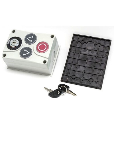 Панель управления 3х кнопочная с ключом Faac 402500 в Сергиевом Посаде Устройства радиоуправления для шлагбаумов и автоматики Pintop.ru