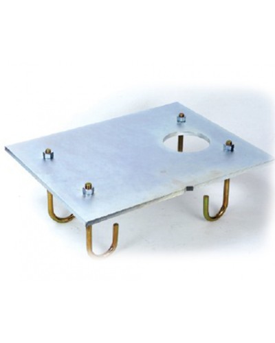 Пластина монтажная с анкерами для шлагбаума B680 H Faac 490139 в Сергиевом Посаде Запчасти для шлагбаумов и автоматики Pintop.ru