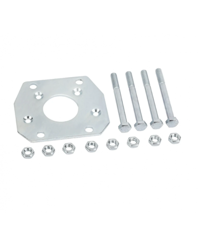 Пластина монтажная с анкерами для стойки Faac 737100 в Сергиевом Посаде Запчасти для шлагбаумов и автоматики Pintop.ru