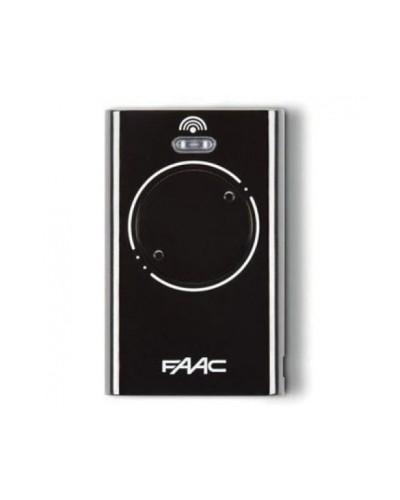Брелок-передатчик 2-канальный Faac 7870091 (черный) в Сергиевом Посаде Устройства радиоуправления для шлагбаумов и автоматики Pintop.ru