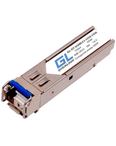 Модуль SFP WDM Gigalink GL-OT-SG08LC1-1310-1550-D GL-10TLC-D в Сергиевом Посаде Модули SFP/XFP/GBIC Pintop.ru