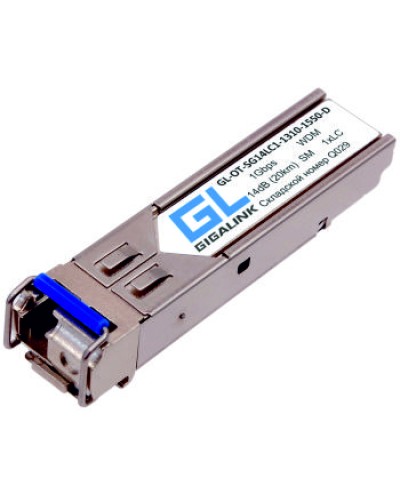 Модуль SFP Gigalink GL-OT-SG14LC1-1310-1550-I-D в Сергиевом Посаде Модули SFP/XFP/GBIC Pintop.ru