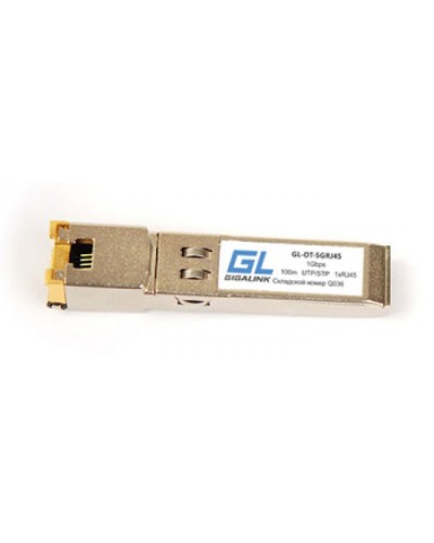 Модуль SFP Gigalink GL-OT-SGRJ45 в Сергиевом Посаде Модули SFP/XFP/GBIC Pintop.ru