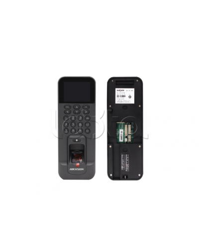 Терминал доступа со встроенным считывателем отпечатков пальцев Hikvision DS-K1T804BF в Сергиевом Посаде Считыватели Pintop.ru