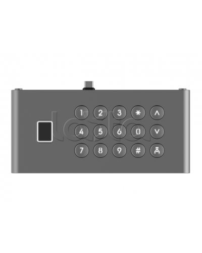 Модуль клавиатуры и считывания отпечатков пальцев Hikvision DS-KDM9633-FKP в Сергиевом Посаде Аксессуары для IP домофонов Pintop.ru