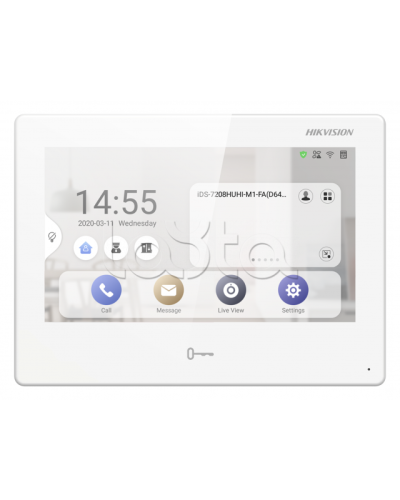 IP видеодомофон Hikvision DS-KH9310-WTE1(B) в Сергиевом Посаде Абонентские IP устройства Pintop.ru