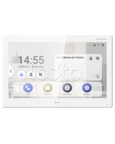 Видеодомофон Hikvision DS-KH9510-WTE1(B) в Сергиевом Посаде Абонентские IP устройства Pintop.ru