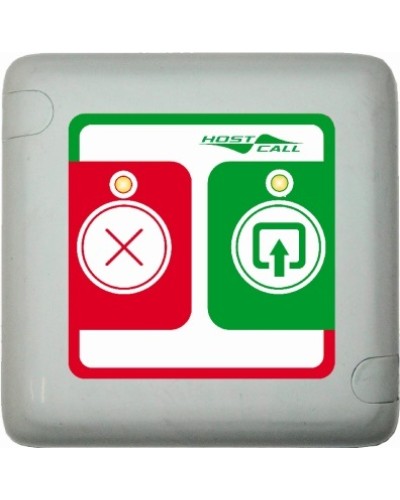 Радиокнопка вызова Hostcall MP-411D1 в Сергиевом Посаде Система оповещения и трансляции Hostcall Pintop.ru