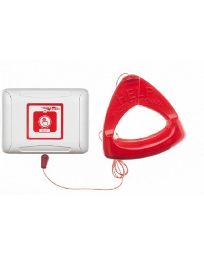 Влагозащищенная радиокнопка вызова со шнуром Hostcall MP-413W2 в Сергиевом Посаде Система оповещения и трансляции Hostcall Pintop.ru