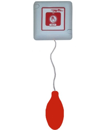 Пневмокнопка вызова влагозащищенная со шнуром Hostcall MP-435W2 в Сергиевом Посаде Система оповещения и трансляции Hostcall Pintop.ru