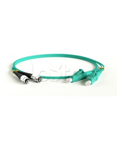 Патч-корд волоконно-оптический Hyperline FC-D2-503-LC/PR-LC/PR-H-1.5M-LSZH-AQ в Сергиевом Посаде Патч-корды оптические Pintop.ru