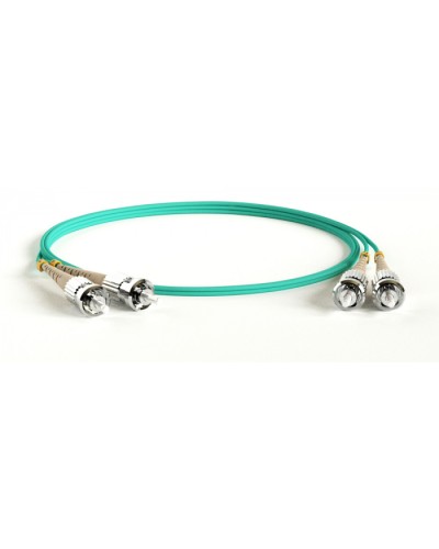 Патч-корд волоконно-оптический Hyperline FC-D2-503-ST/PR-ST/PR-H-2M-LSZH-AQ в Сергиевом Посаде Патч-корды оптические Pintop.ru