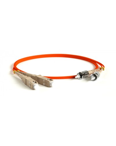 Патч-корд волоконно-оптический Hyperline FC-D2-50-FC/PR-ST/PR-H-20M-LSZH-OR в Сергиевом Посаде Патч-корды оптические Pintop.ru