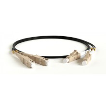 Патч-корд волоконно-оптический Hyperline FC-D2-50-LC/PR-SC/PR-H-10M-LSZH-BK