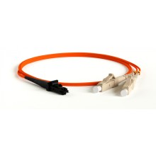 Патч-корд волоконно-оптический Hyperline FC-D2-62-MTRJM/PR-ST/PR-H-3M-LSZH-OR