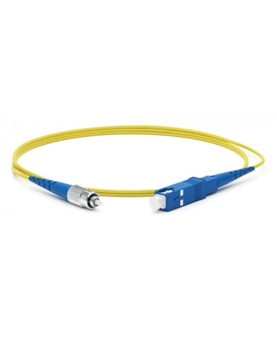 Патч-корд волоконно-оптический Hyperline FC-S2-9-FC/UR-FC/UR-H-15M-LSZH-YL в Сергиевом Посаде Патч-корды оптические Pintop.ru