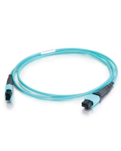 Патч-корд волоконно-оптический Hyperline FHD-MC3-503-MPOF12/PS-MPOF12/PS-B-2M-LSZH-AQ в Сергиевом Посаде Патч-корды и пигтейлы Pintop.ru