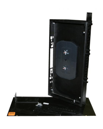 Hyperline FO-19R-3U-12xSLT-W140H42-96UN-BK Бокс оптический универсальный 19 в Сергиевом Посаде Кроссы оптические Pintop.ru