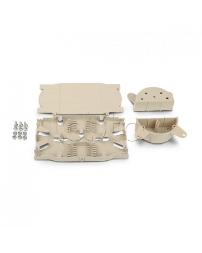 Набор для комплектации боксов FO-19BX для сварки (сплайс бокс): сплайс-пластина и организаторы для кабеля, для боксов, на 24 КДЗС Hyperline FO-SPL-1U-KIT в Сергиевом Посаде Кроссы оптические Pintop.ru